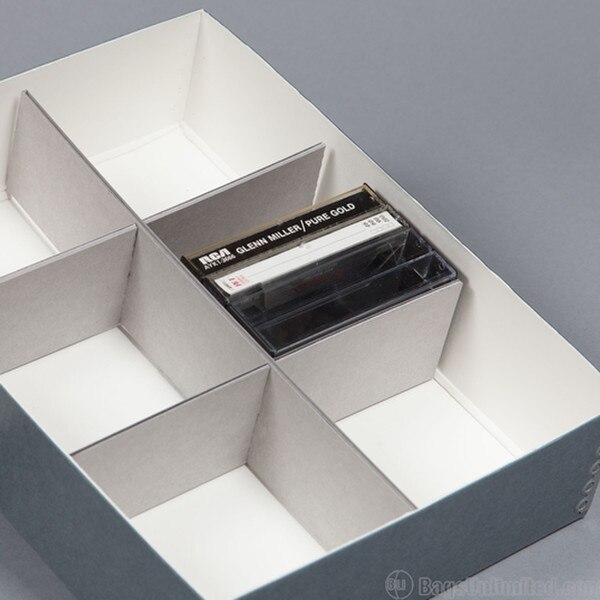 Cassette Storage Box Archival Parti